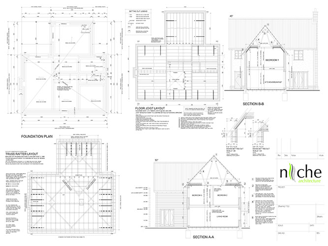 667x500 Working Drawings Niche Architecture