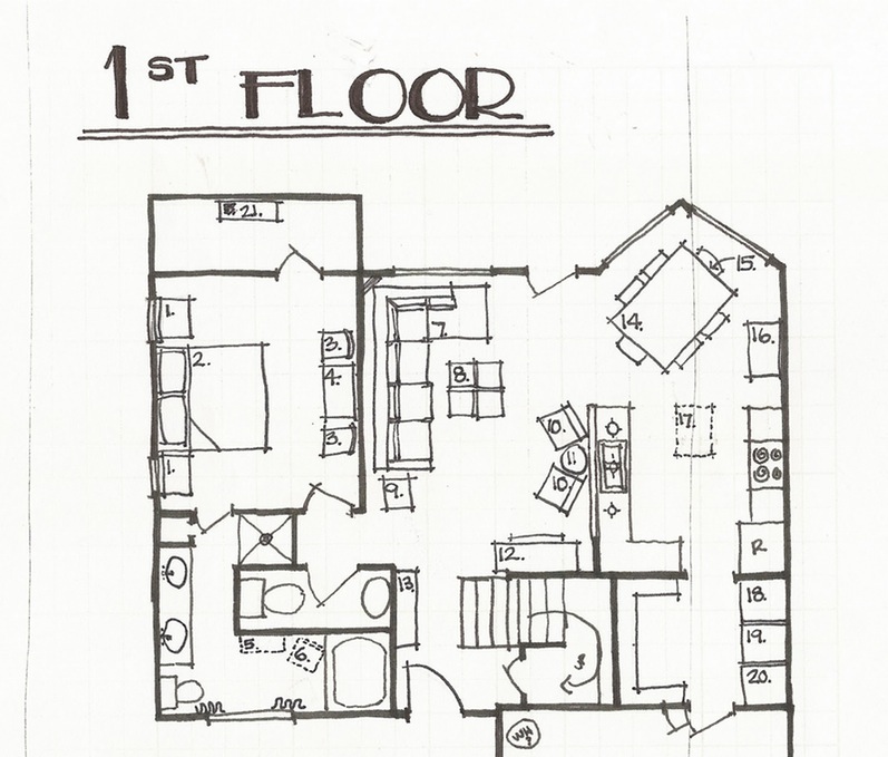 797x679 Furniture Free Building Plan Drawing 2 Of Drawings Excerpt ~ Loversiq