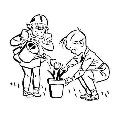 400x395 Gardening With Children