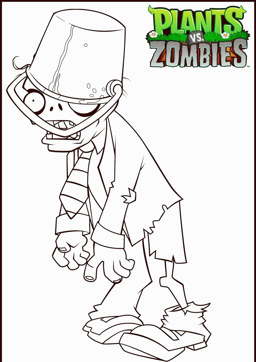 980x1386 Plants Vs Zombies Garden Warfare Coloring Pages 365456