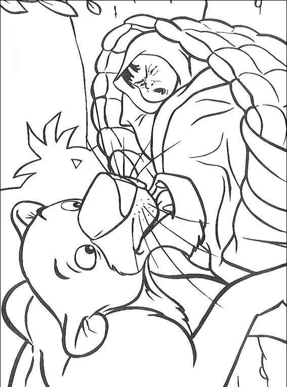 567x764 Jungle Book Coloring Pages 057