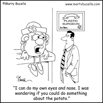 339x338 Plastic Surgery Cartoons By Marty Bucella