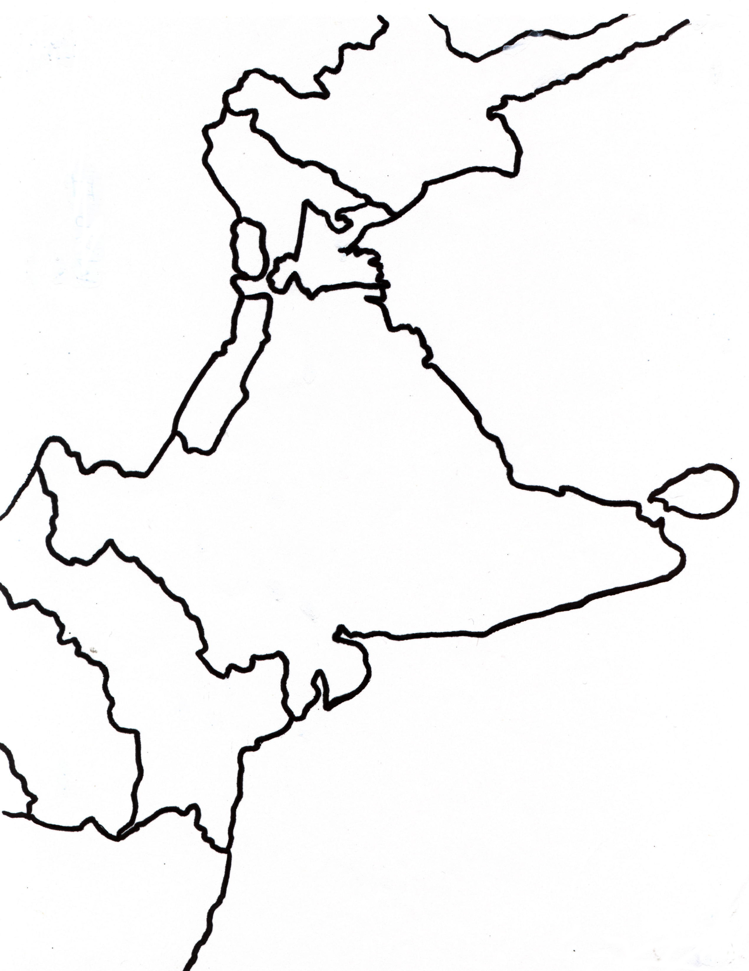 2547x3300 India Map Assignment