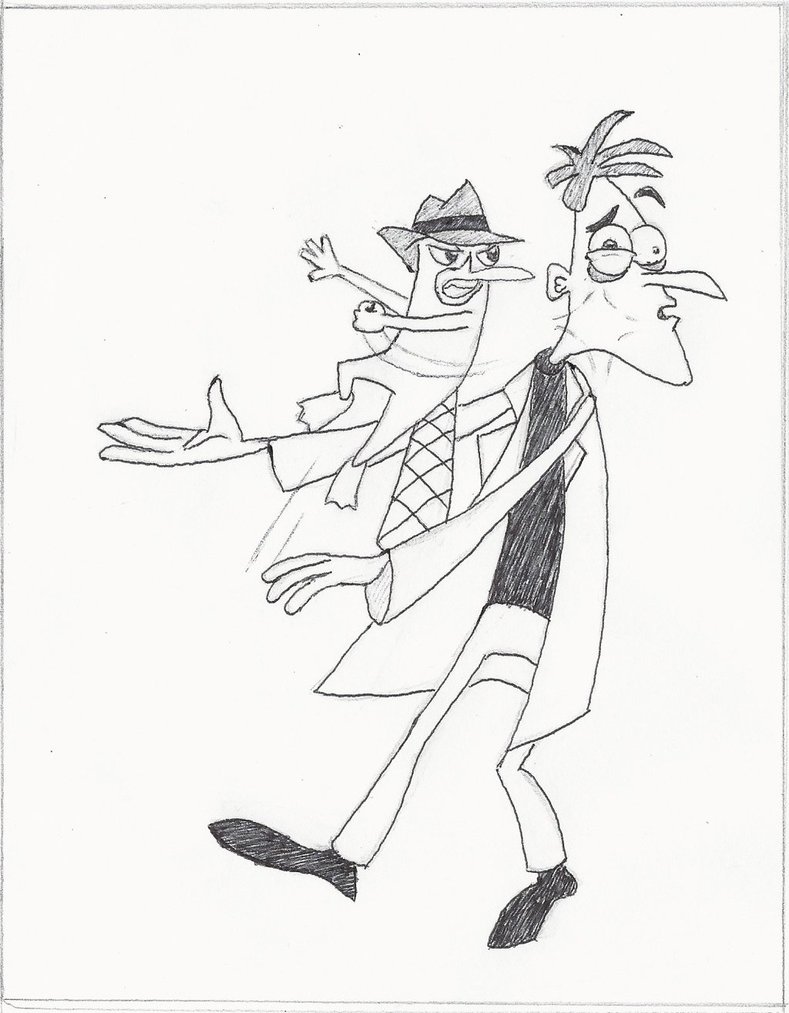 789x1013 Perry The Platypus And Dr. Doofenshmirtz By Mrblue8