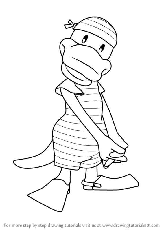 567x800 Step By Step How To Draw Alice From The Koala Brothers