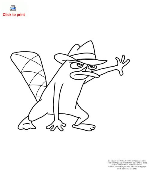 500x570 The 13 Best Images About Perry The Platypus On Disney