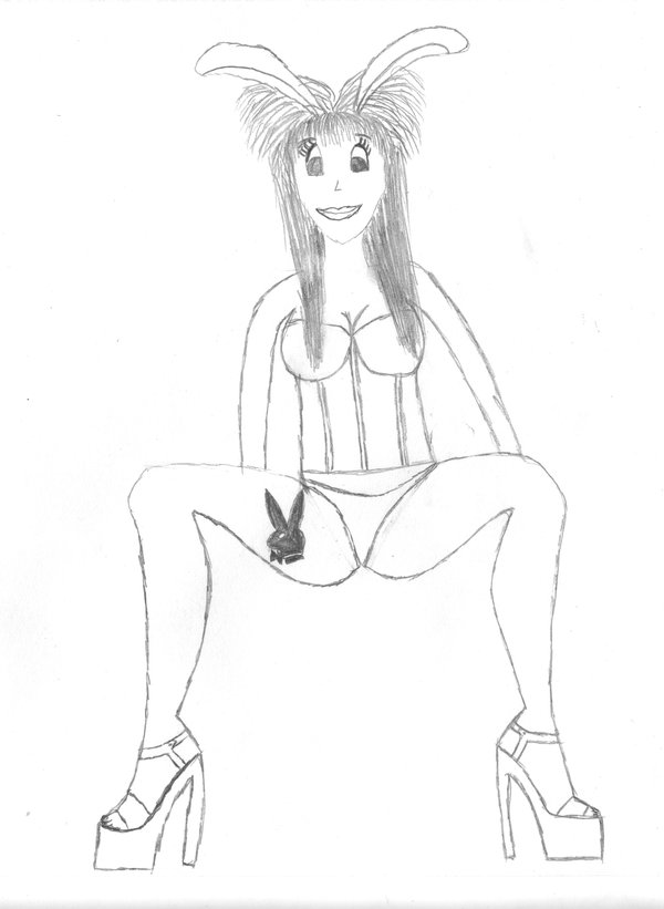 600x821 My Playboy Bunny Girl By Evilcheshirecat13