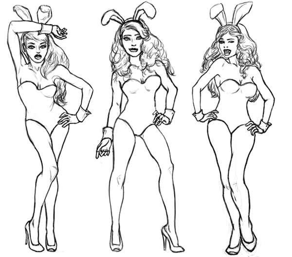 600x528 Playboy Bunny On Behance