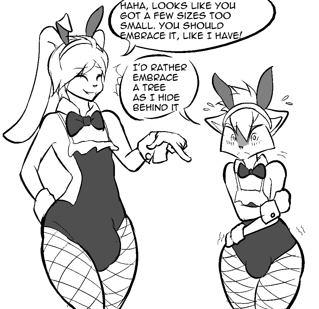 1052x1020 Playboy Bunnies! Weasyl