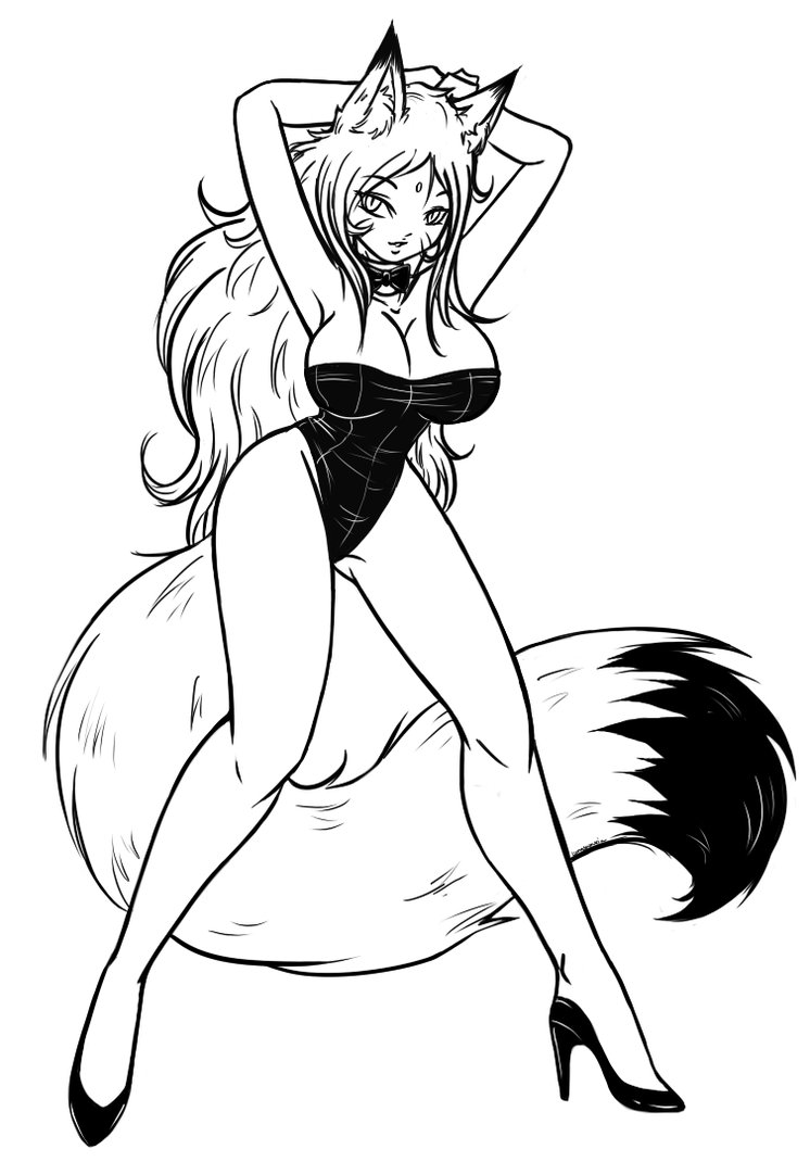 746x1070 A Fox In Rabbit's Clothing By Lunasumerin