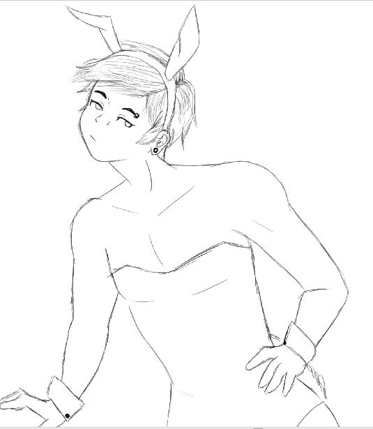 535x615 Wip Playboy Bunny! Dave Strider