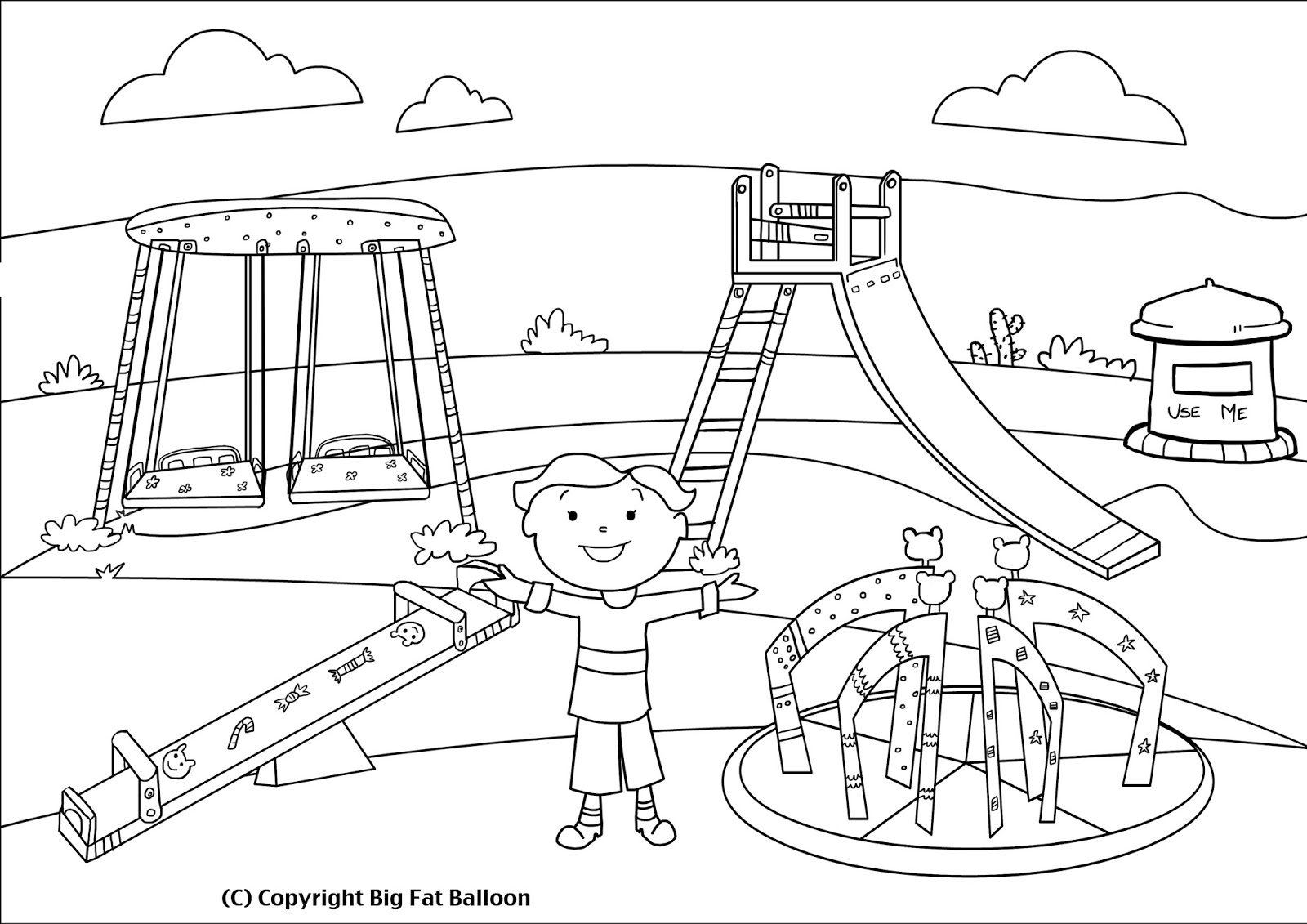 1600x1131 Kids On Playground Clipart Black And White 10 Clipart Station