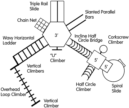 500x418 Play Structure Nicole