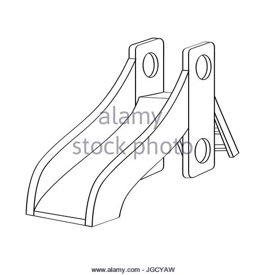 520x540 Playground Slide Black And White Stock Photos Amp Images