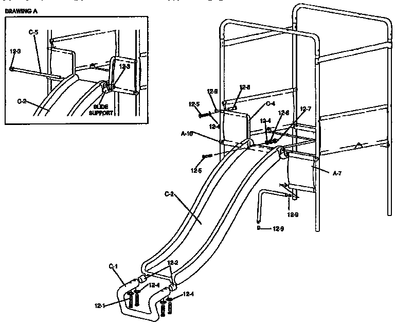768x632 Sears Playground Equipment Parts Model 72030 Sears Partsdirect