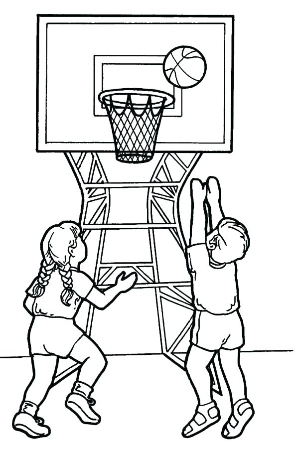 600x903 Nba Players Coloring Pages Coloring Pages Playing Basketball