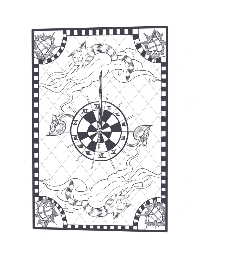 900x1020 Alice In Wonderland Playing Card By Shoukun0