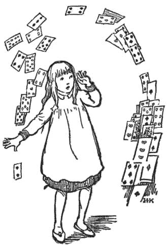 329x483 Public Domain Images 022 Girl In Dress Confused Playing Cards