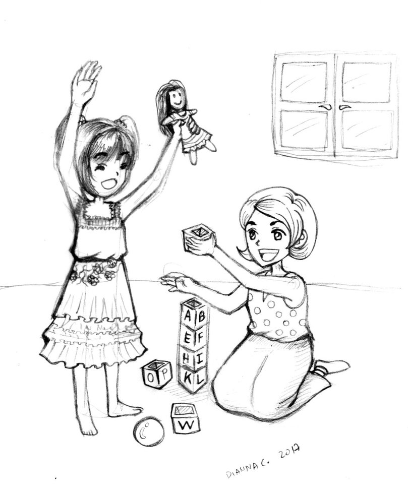 809x988 Kids Playing Sketch By Eyesberg