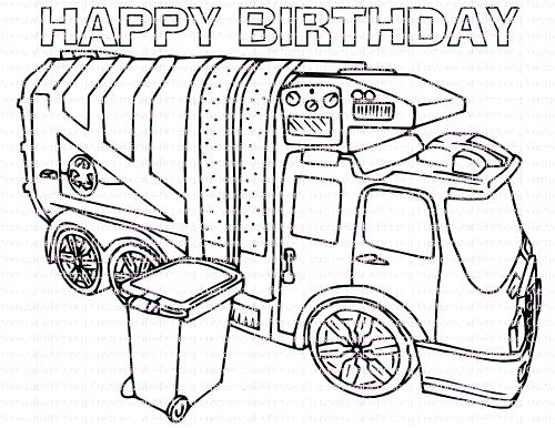500x386 Garbage Truck Coloring Pages Dump Truck Coloring Pages Pictures