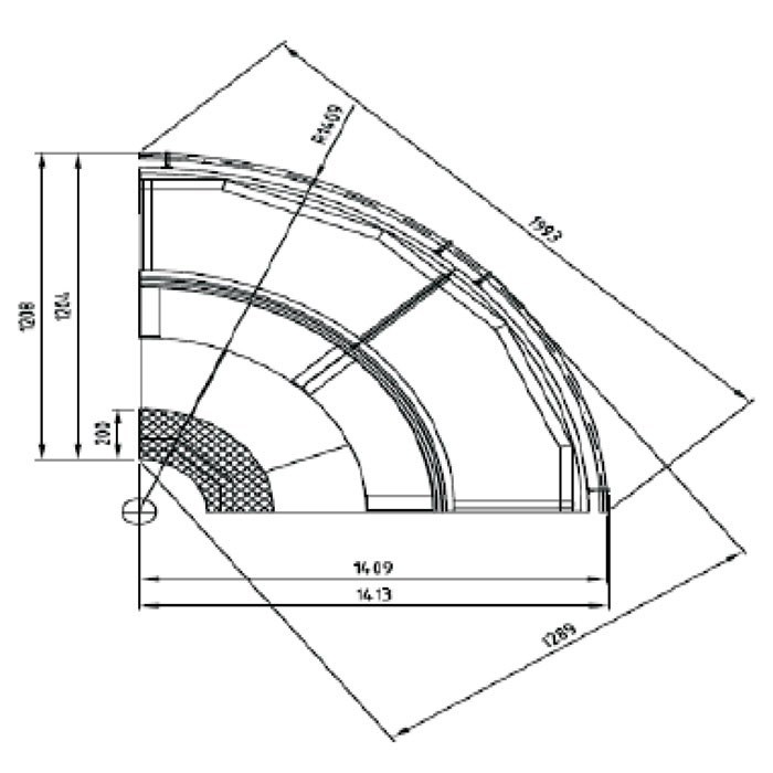 700x700 Professional Refrigerators