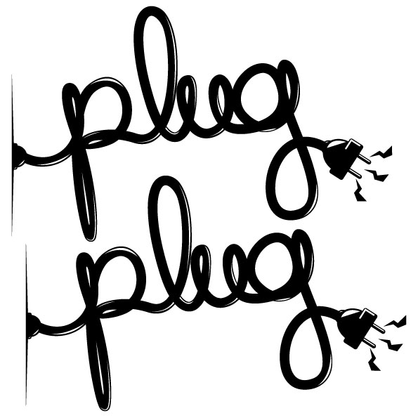 595x595 Wall Vinyl Sticker In Limited Edition Detail Plug