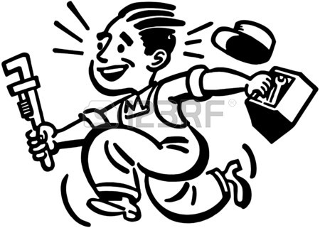 450x321 Plumber Cartoon Stock Photos. Royalty Free Business Images