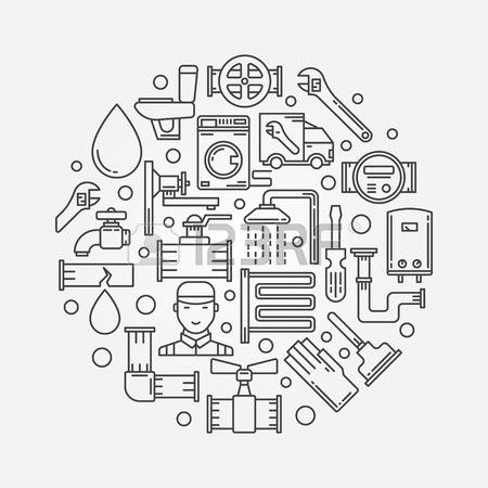 450x450 Repair Plumbing Illustration Royalty Free Cliparts, Vectors,