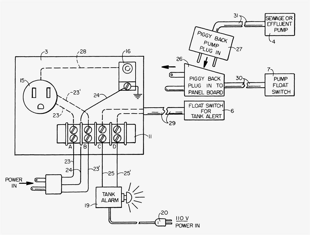 990x751 Unique Wiring Diagram For Residential Septic Pump Sepic Tank
