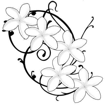 417x411 Plumeria Ink Tattoo, Tatting And Piercings