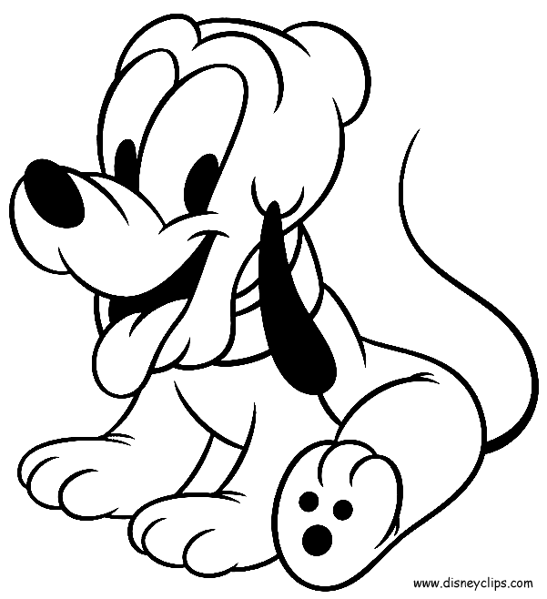 601x658 Disney Pluto Coloring Pages On Coloring Pages Disney Frozen