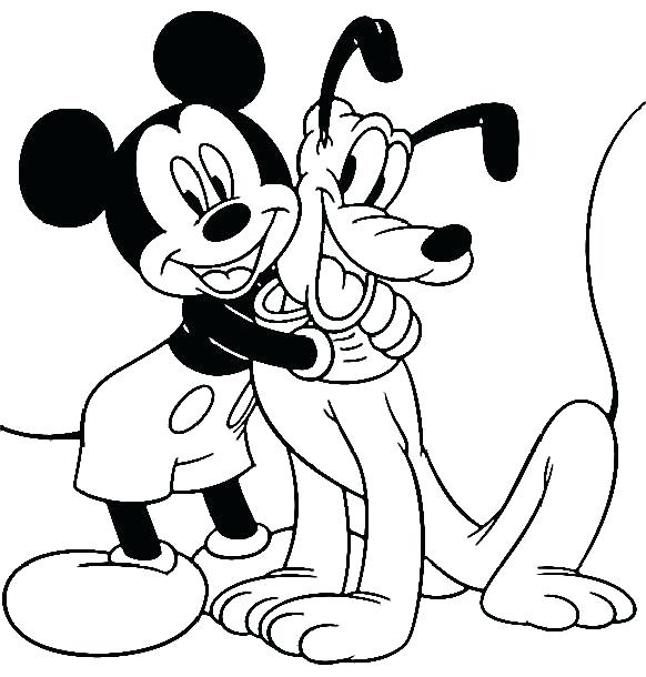 582x610 Baby Pluto Coloring Pages Coloring Page Trend Coloring Pages About