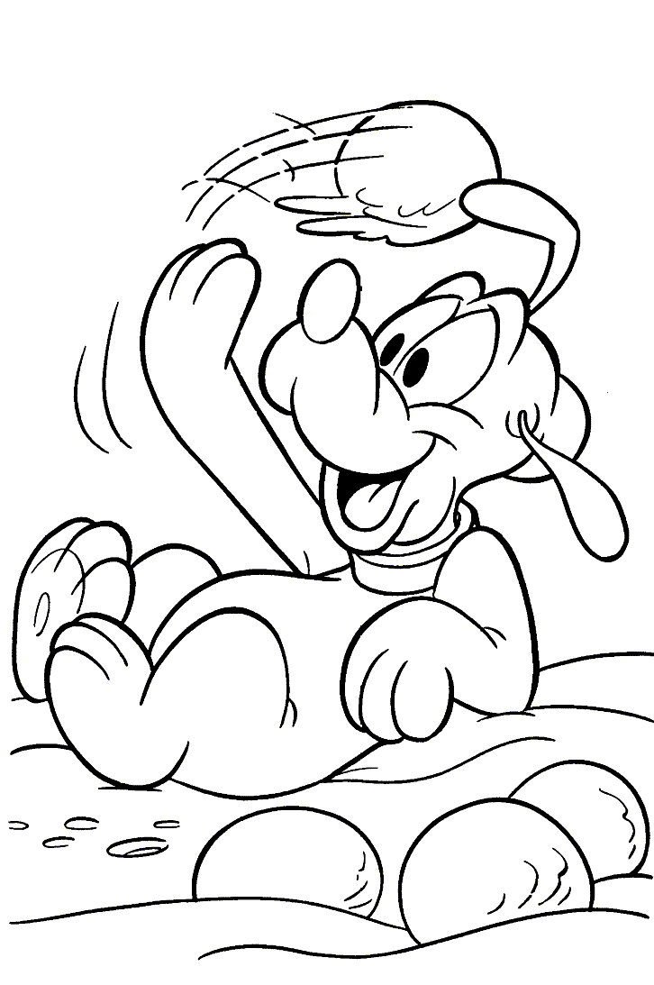 726x1093 Pluto Coloring Page Disney Coloring Page