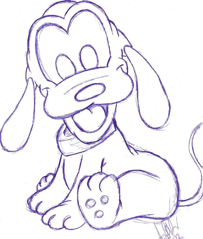 822x971 Pluto Puppy By Thakingcruz