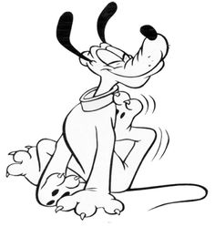 236x249 Pluto05 Clip Art Pluto Cartoons Characters Clip Art