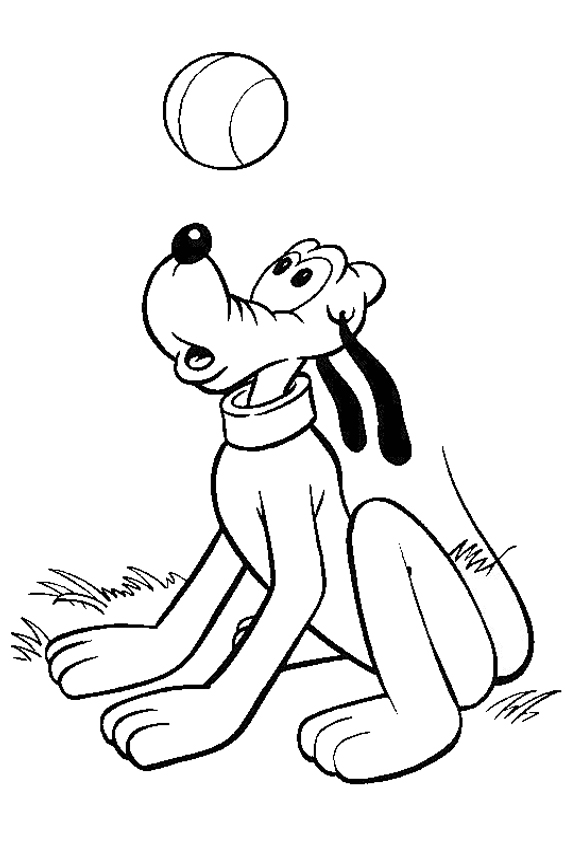 567x850 Pluto, The Faitfull Dog Of Mickey Mouse Which Is A Loved Dog