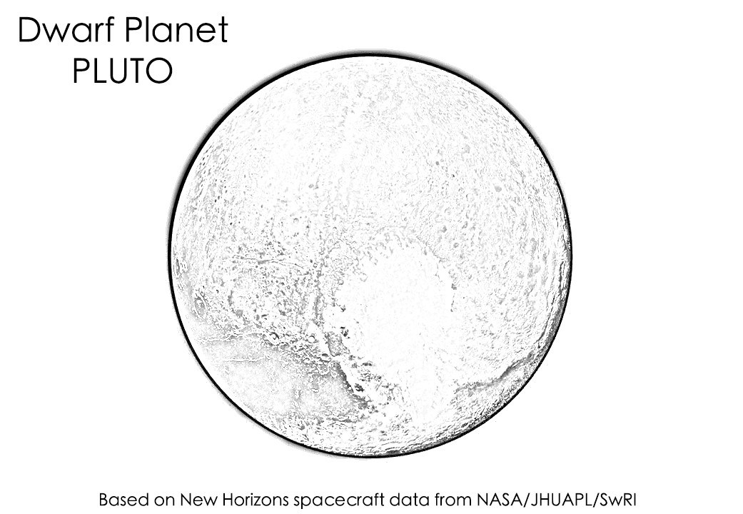 Pluto Drawing at Free for