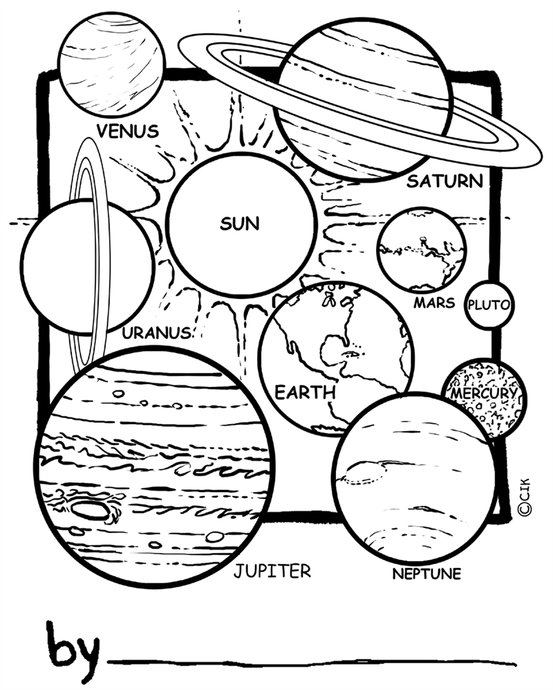 800x997 Free Printable Solar System Coloring Pages For Kids