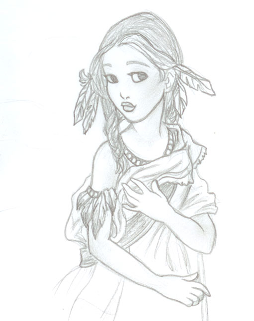 511x647 Matoaka Pocahontas By Wolfypuppy