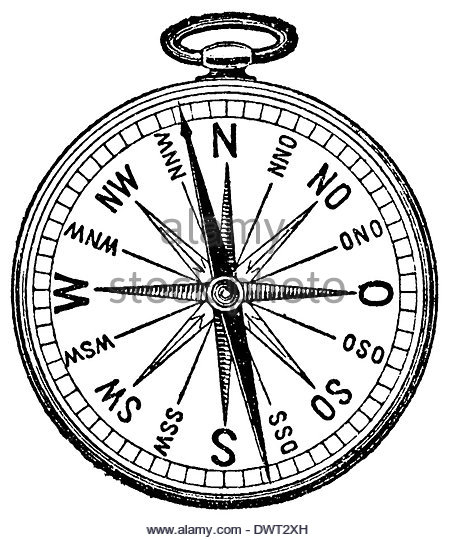 454x540 Old Compass Drawing Stock Photos Amp Old Compass Drawing Stock