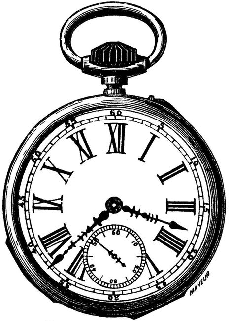 467x650 Pocket Compass Clip Art