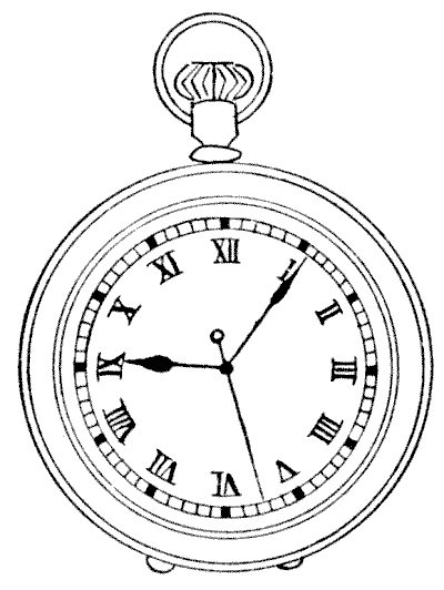 400x532 Drawn Watch Victorian
