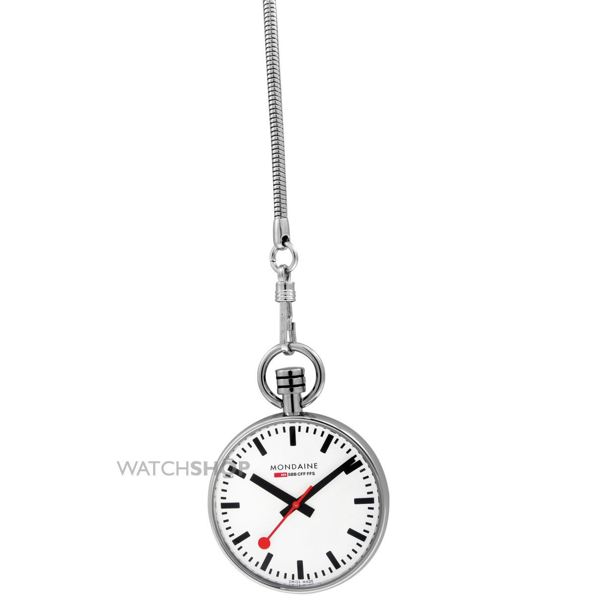1200x1200 Mondaine Swiss Railways Pocket Watch (A6603031611sbb)