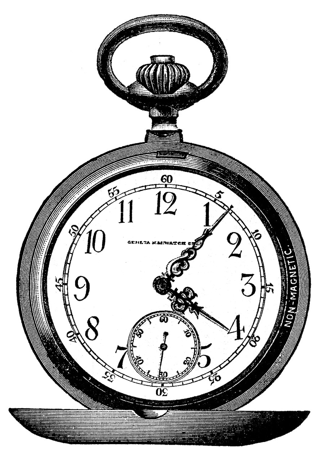 1054x1500 Pocket Watch Clipart