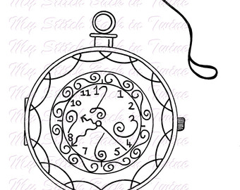 340x270 Pocket Watch Etsy