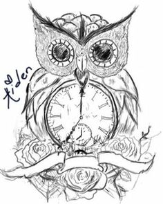 236x295 Clock Tattoo Designs
