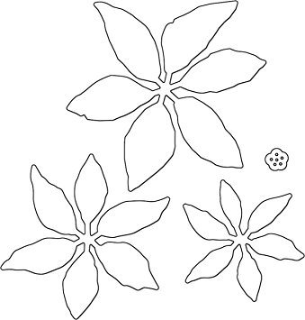 339x355 Penny Black Creative Dies 51 378 Layered Poinsettia Amazon.co.uk