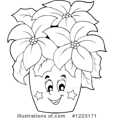 400x420 Poinsettia Clipart