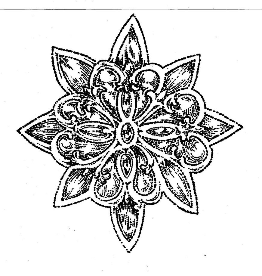 871x917 Flower Pointillism 006 By Justinedarkchylde