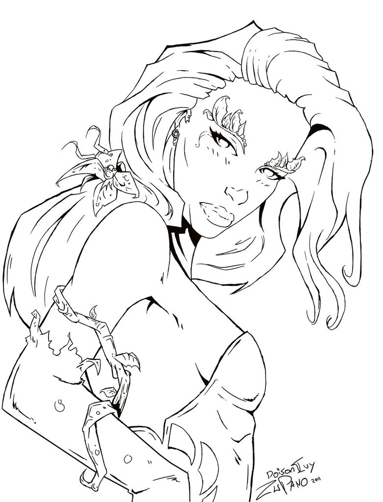 781x1023 Poison Ivy By Zupano